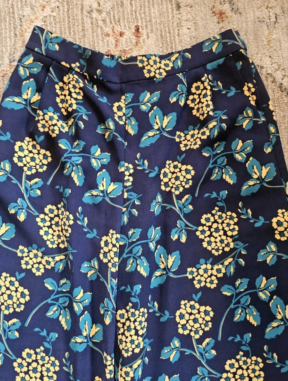 J. Crew Wide Leg Pull On Pants. Sz 12 With 24